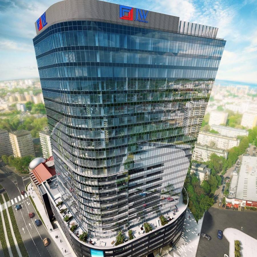 Ms Hanza Tower Apartment 20 Floor Szczecin Luaran gambar